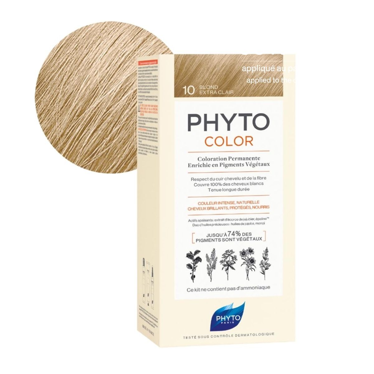 PHYTOCOLOR 10 Blond Extra Clair