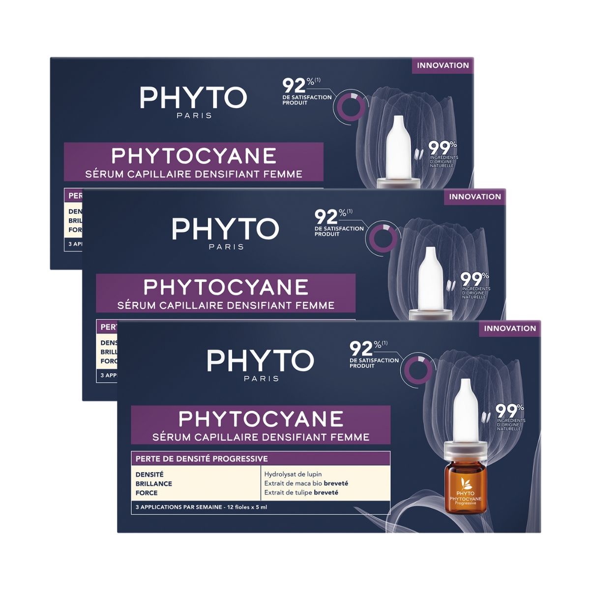 PHYTOCYANE - Densifying Hair Serum For Women Trio