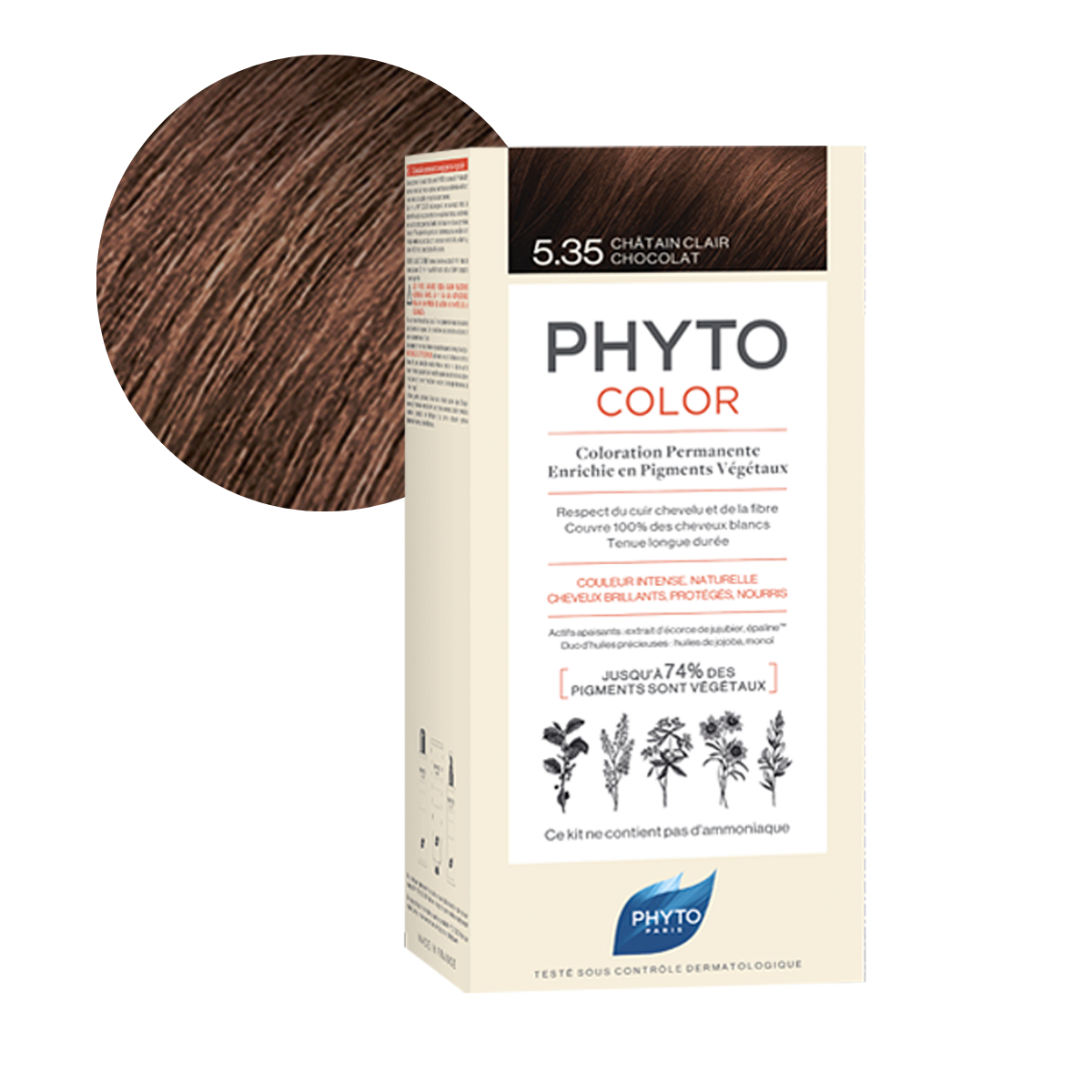PHYTOCOLOR 5.35 Chocolate Light Brown