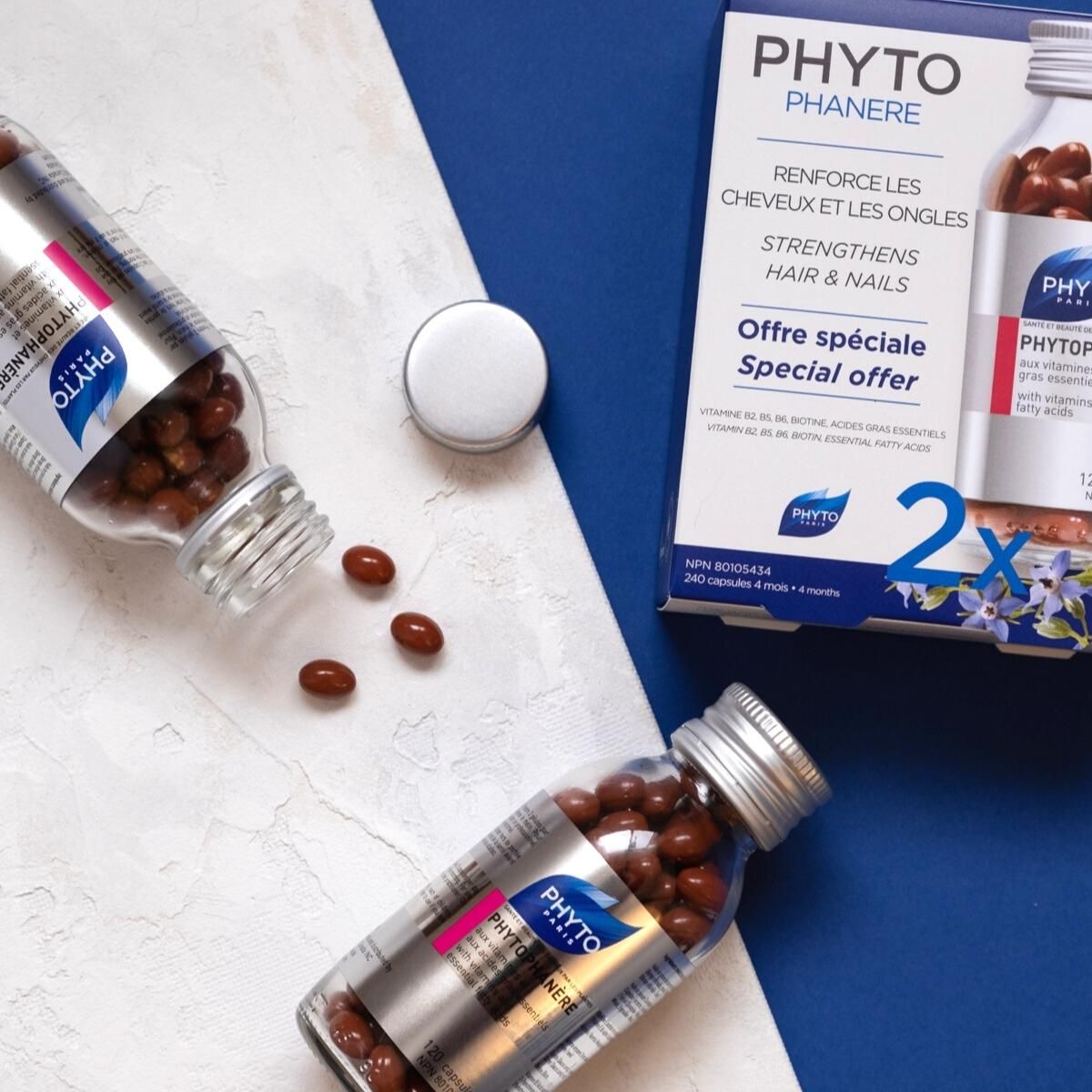 PHYTOPHANERE DUO - Vitamins and Essential Fatty Acids